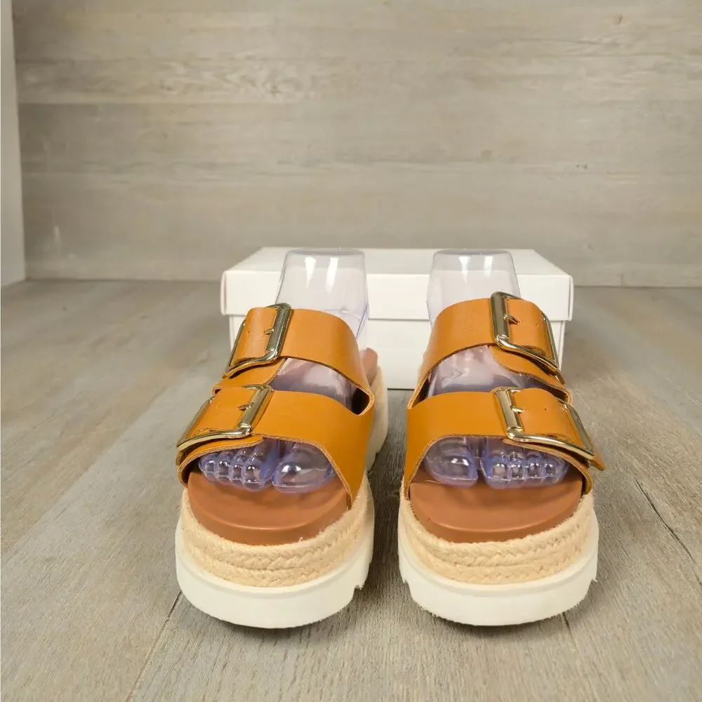 Madden Girl Mythical Women's Wedge Sandal Size 7 NIB